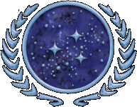 Das Logo der Vereinigten F�deration der Planeten!